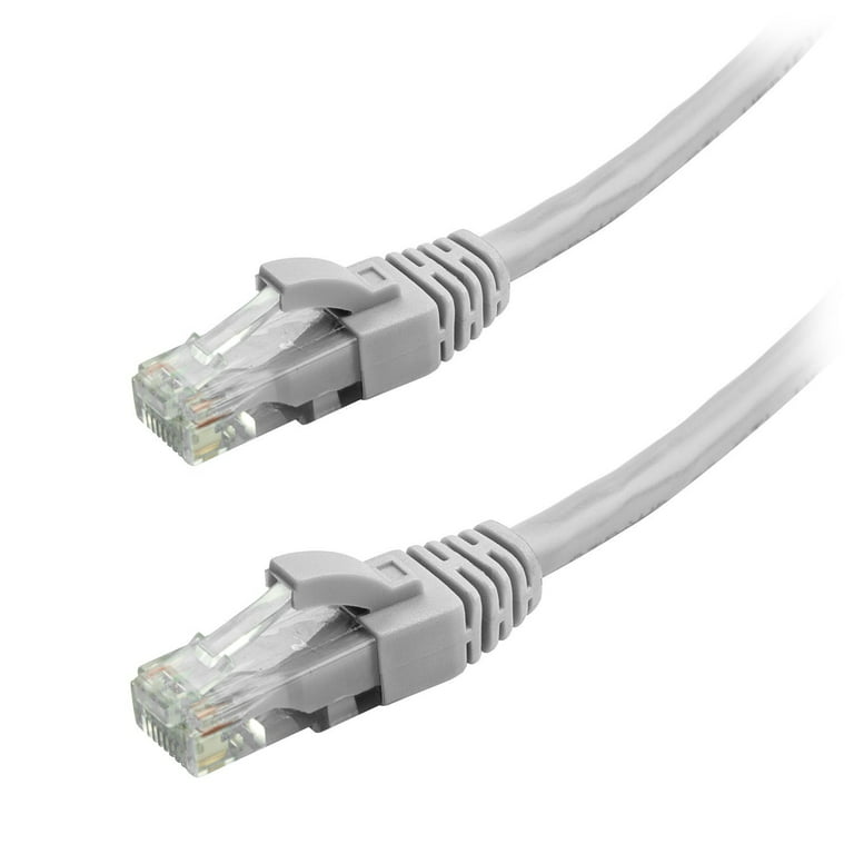 StarTech.com Câble réseau Ethernet RJ45 Cat6 à 50 cm - Fil / cordon de  brassage UTP Cat 6 anti-accroc de 50cm - Gris (N6PATC50CMGR)