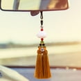 thumbnail image 6 of jiaping Car Pendant Auto Interior Dangle Automotive Accessories Dangling Ornament Tassel Khaki, 6 of 9