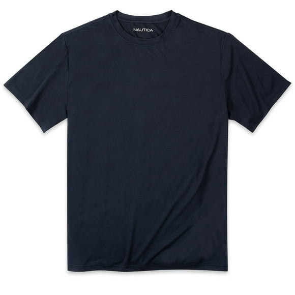 Nautica T-Shirt de Performance à Manches Courtes pour Garçons, Bleu Marine, 8