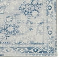 thumbnail image 3 of Linon Home Décor Washable Harris Area Rug or Runner Collection, Grey and Ivory, 3' x 5', 3 of 18