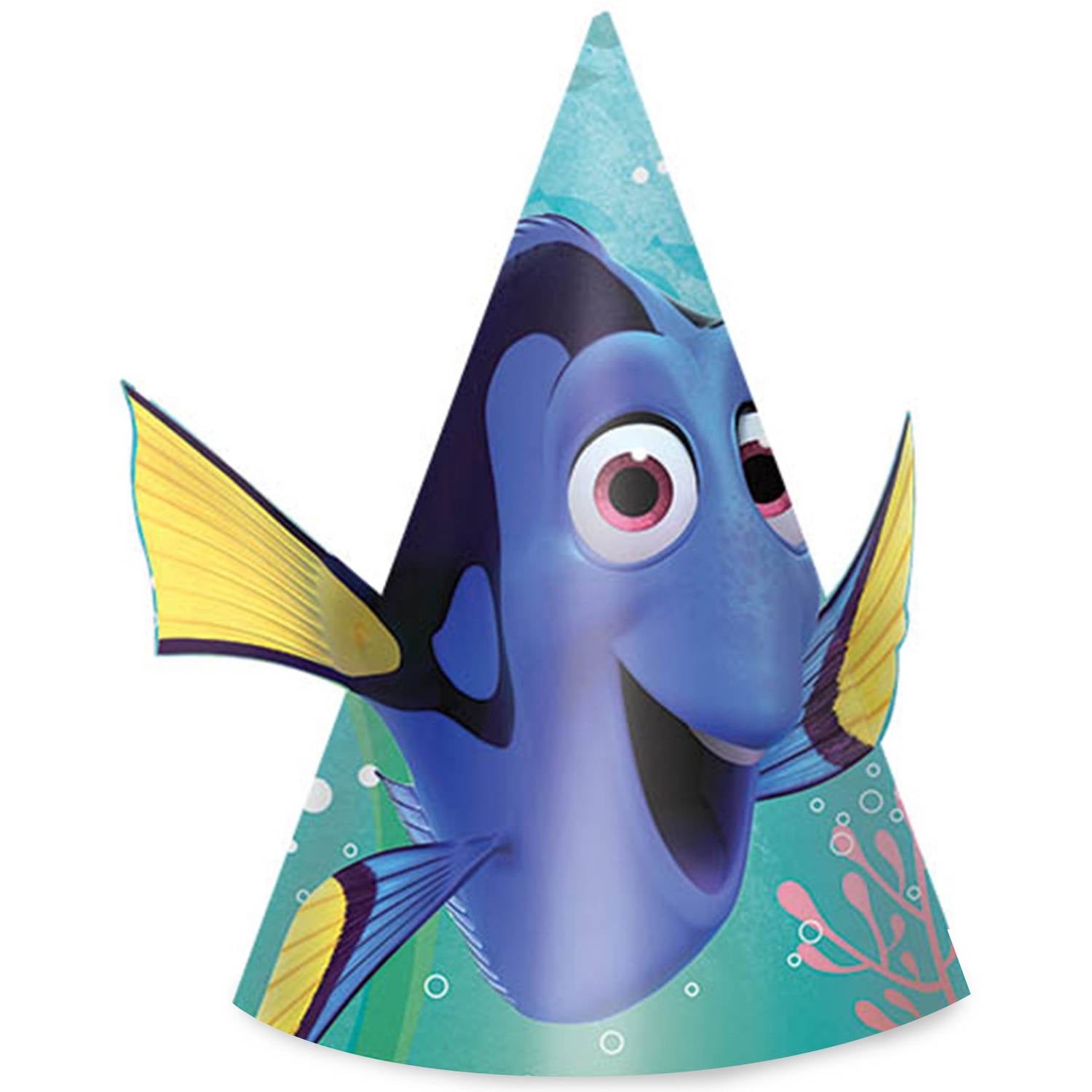 Disney Finding Dory Cone Hats, 8ct 