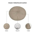 thumbnail image 6 of Covers & All Sunbrella Indoor/Outdoor Throw Pillow, 18 Inch Round Cushion Cover with Insert, 6 of 8