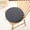 Dark Grey, variant on BH-JJSMGS Round Memory Foam Chair Pad 12"/14"/16"/18" Round Seat Cushion for Dining Kitchen Chair Stool,Detachable Circle Chair Seat Cushion with Non-Slip Backing