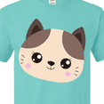 thumbnail image 4 of Inktastic Cute Cat, Little Cat, Cat Head, Brown Cat T-Shirt, 4 of 5