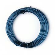 Cousin DIY Coated Copper Wire, Blue Finish, 20ga, 24 ft Roll
