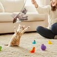 thumbnail image 6 of 2026 New Flappy Chase Cat Toy Electric Flying Interactive Simulation Chirping Bird with Flapping Wings Remote Control for Cats, 6 of 8