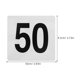 thumbnail image 2 of unbranded 50Ud Números Para Mesas En PVC Resistentes Uso En Bodas Bares Restaurantes Y Cafés, 2 of 7
