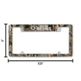 thumbnail image 4 of Boston Hockey Bruin's Chrome Metal License Plate Frame with Mossy Oak Camouflaged Camo Design, 4 of 4