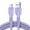 Purple, variant on 1m Silicone USB Charging Cable - Fast Charging Cord for Android, Liquid Soft , USB2.0, 480Mbps