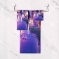 thumbnail image 5 of 3 Piece Bath Towels Set Bath Towel, Hand Towel and Face Towel for Bathroom, Gym, Hotel Person Holding Pumpkin Lantern, 5 of 8