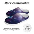 thumbnail image 6 of Goofa Planets Stars And Galaxies1 Print Womens Mens Cotton Lightweight House Slippers , Washable Home Slippers,Indoor Comfy Bedroom Cozy Slippers-35/36, 6 of 7