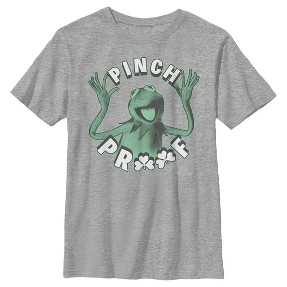 Boy's The Muppets Pinch Proof Graphic Tee Athletic Heather Large