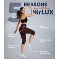 thumbnail image 4 of Capri Leggings With Side Pockets Size 4, 17" Inseam Rum Raisin, 4 of 6