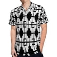 thumbnail image 4 of High Quality Hawaiian Shirts for Men Short Sleeve Aloha Beach Shirt Floral Summer Casual Button Down Shirts Blouses R6BGFC, 4 of 7