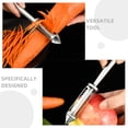 thumbnail image 4 of IDEANATEGRATE Pelador Multifuncional De Vegetales Y De Con Plata, 4 of 8