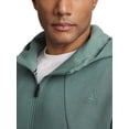 thumbnail image 4 of Reebok Men's and Big Men's Momentum Fleece Full Zip Hoodie, Sizes XS-5XL, 4 of 8