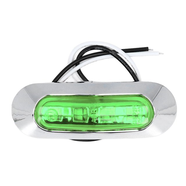 LED Trailer Light, 10-30V High Brightness 5 Set LED Marker Light for Marine White,Blue,Green