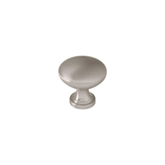 Peerless Round Nickel Knob, 10-Pk.