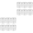thumbnail image 2 of AMERTEER 12 Pcs  Mini Mason Jars Household Mason Jars Portable Mason Jars Mason Jar with Lids, 2 of 6