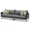 thumbnail image 4 of RST Brands Milo 6-piece Aluminum Outdoor Fire Sectional in Charcoal Gray, 4 of 8