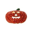 thumbnail image 5 of Broches de Calabaza de Cristal Pin de Cuello Pernos de Insignia de Botón de Cráneo de Metal para Chaqueta Yuyangstore Broche de calabaza, 5 of 5