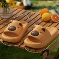 thumbnail image 6 of hengsof Cute Animal Capybara Flip Flops for Men and Women Non Slip Beach Shoes Summer Open Toe Flip Flops, 6 of 6