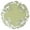 Light Green - Daulton, variant on Doilies Set of 4 for Dining Table, Gray Table Linen, Table Placemats, 15 inches Round - The Creola Collection - Home Decor