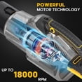 thumbnail image 4 of Soplador de Hojas Inalámbrico QuliMetal 2025 500CFM/150MPH 20V Max, 4 of 9