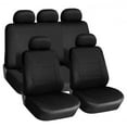 thumbnail image 2 of SPRING PARK Universal Car 5-Seat Covers Cushions Cloth Washable Interior Full Protectors, 2 of 5