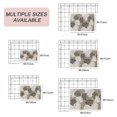 thumbnail image 6 of Black Gray Palm Leaves Outdoor Rug for Patio/Deck/Porch, Non-Slip Large Area Rug 4 x 6 Ft, Summer Tropical Botanical Retro Indoor Outdoor Rugs Washable Area Rugs, Reversible Camping Rug Carpet Runner, 6 of 8