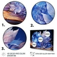 thumbnail image 3 of Designart "Healing Essence of Colorful Zen Stones I" Spiritual Framed Wall Art Decor - Global Blue Spiritual Stone Hallway Framed Wall Art Decor, 3 of 6