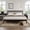 Brown, variant on PureDashio Queen Size Solid Wood Platform Bed Frame, Mid-Century Spindle Bed with Slatted Headboard and Footboard, Reinforced Wooden Slat Support, No Box Spring Needed, Black