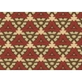 thumbnail image 1 of Ahgly Company Indoor Rectangle Patterned Peru Brown Area Rugs, 7' x 10', 1 of 6