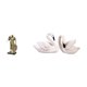 thumbnail image 1 of Figura de escritorio,Figura decorativa de caballero,escultura,artesanía,decoración de escritorio,Arte decorativo coleccionable para el hogar y la oficina,estatua de resina de cisne,Figuras de, 1 of 8