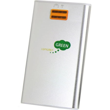 Concept Green Solution Inc. CG3600-S 3600mAh Battery Portable Charger, Silver