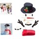 thumbnail image 1 of Kit de decoración de mu?eco de nieve Kit de fabricación de mu?eco de nieve Juguetes de fiesta de invierno Decoración de Navidad 16 piezas, Adornos de Navidad, Decoración de Navidad XianweiShao 8390615655477, 1 of 1
