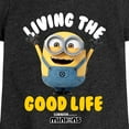 thumbnail image 3 of Despicable Me Minions - Living The Good Life - Toddler & Youth Girls Short Sleeve Graphic T-Shirt, 3 of 5