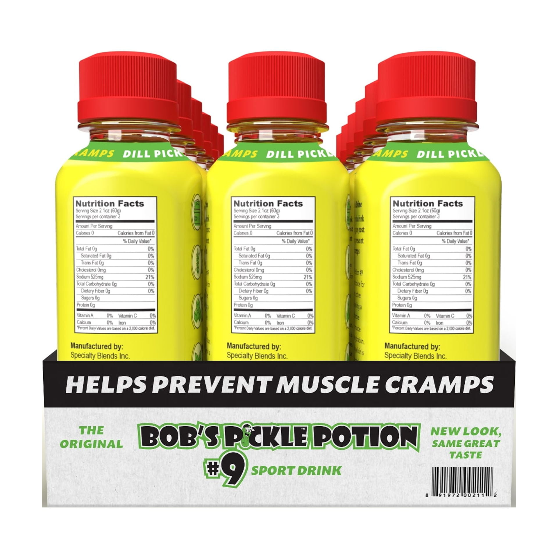 (2 pack) Bob's Pickle Potion #9 Sport Drink