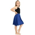 thumbnail image 6 of Stretch Is Comfort Girl's A-Line Knee Length Skirt Royal Blue X-Large, 6 of 7