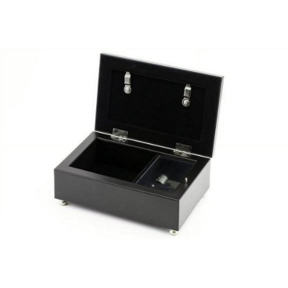 Congratulations Graduate Petite Black Graduation Musical Jewelry Box Plays Pomp and Circumstance