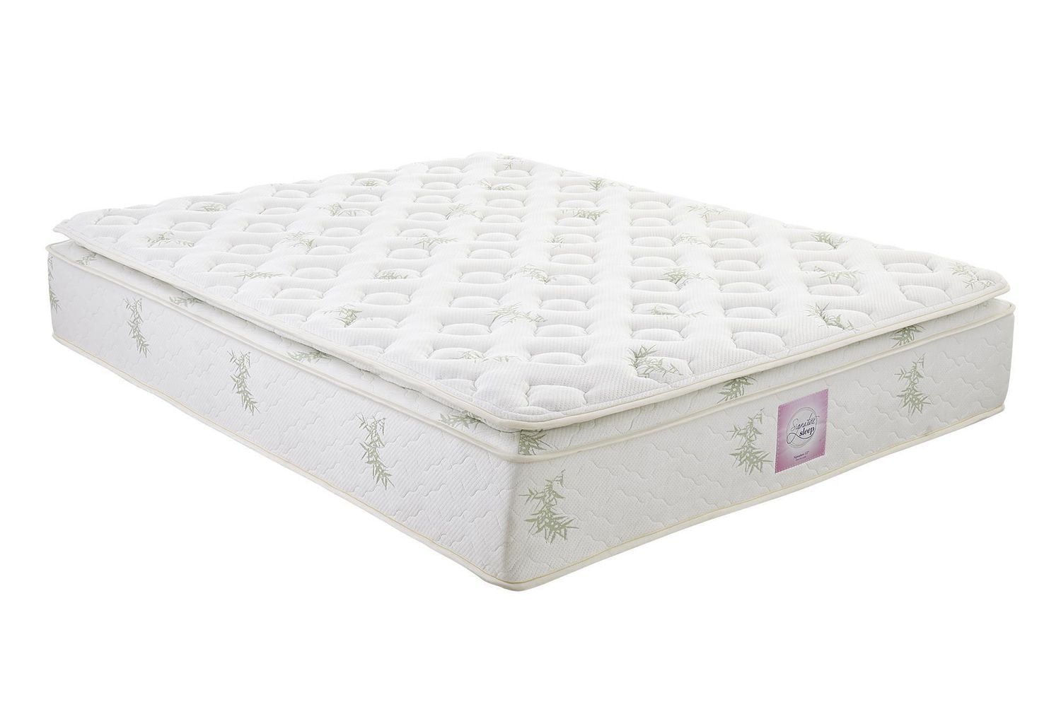 Matelas à plateau-coussin de 13 po à ressorts ensachés individuellement Signature avec mousse certifiée CertiPUR-US®