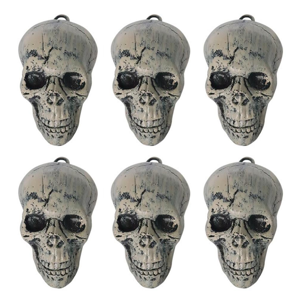 Life like Human Skull Resin Ornament