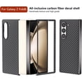 thumbnail image 2 of Aramid Fiber Case for Samsung Galaxy Z Fold 6 Case Aramid Fiber Thin Fit Slim Minimalist 6 FT Military Grade Drop Protection Case with Wireless Charging, Black, 2 of 14