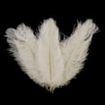 thumbnail image 2 of 10 Pcs Plumes d'Autruche Centre de Table Décoration de Table de Mariage (Blanc), 2 of 2