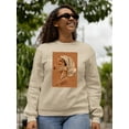 thumbnail image 2 of Pastell Woman's Side Profile Sweatshirt Women -David Coleman Jr Designs, Female Small, 2 of 4