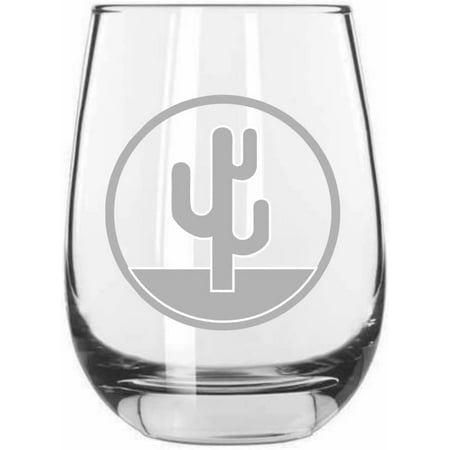 

103rd Infantry Division Military Etched 15.25oz Libbey Stemless Wine Glass