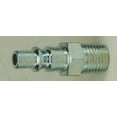 thumbnail image 1 of Acople Milton macho de acero 1/4" NPT, paquete de 2, 1 of 1