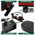 thumbnail image 2 of Red Accent Advanced Leg Stretcher, Muscle Recovery, Black Leg Stretcher Machine, Splits Flexibility Device, targeting Cheer Studio, Athletic, Fitness Club, 2 of 8
