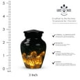 thumbnail image 2 of Fiery River Steeds Funeral Urns For Adult Ashes Women - Urn For Human Ashes Adult Woman - Human Cremation Urns - Urn For Dad (Size -3inch,1Pcs), 2 of 5
