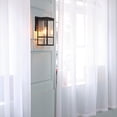 thumbnail image 2 of Aplique de Pared Exterior GLOBE Electric 44802 de 1 Luz en Negro Mate, 2 of 8